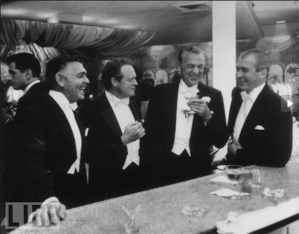 Clark Gable, Van Heflin, Gary Cooper, Jimmy Stewart